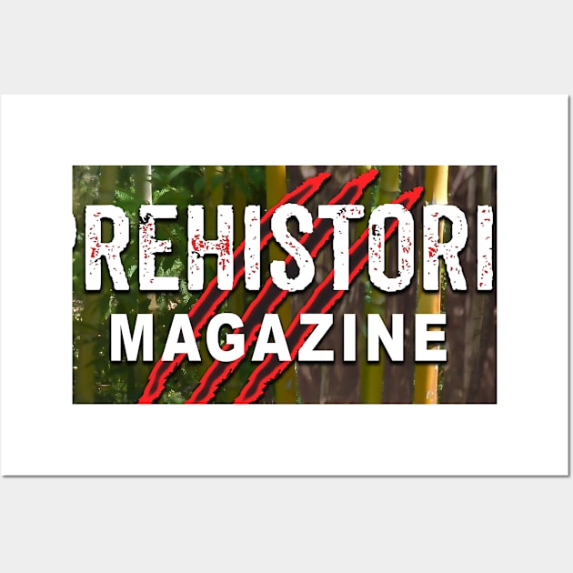 Prehistoric Magazine Logo Wall Art by PrimalPublishing